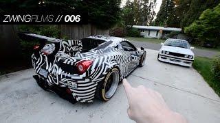 INSANE Ferrari 458 Vinyl Wrap for goldRush Rally [4k] //006