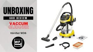 Kärcher WD6 dry & wet multi-purpose vacuum cleaner - Unboxing and first impressions