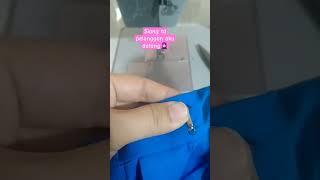 Siang tadi pelanggan aku datang #sewingtips #sewing #caramenjahit #caramenjahitpemula #tutorials