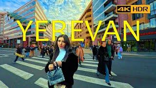 Exploring Yerevan on Foot, Walking Tour on January 18, 2025. 4K HDR 60fps