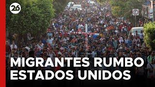 Una nueva caravana de migrantes parte a Estados Unidos | #26Global