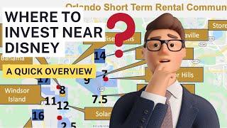 Where is the Orlando Short Term Rental market? A quick tour of the most common investor communities