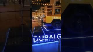 24k gold Tesla car / in Dubai gold souk  #ccparts #vlog