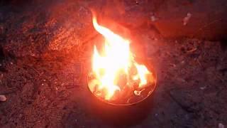 F&S Birch Bark Fire for Kevin THE MegaWoodswalker
