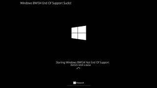 Windows BW134 Not End Of Support