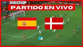  ESPAÑA vs DINAMARCA EN VIVO  UEFA NATIONS LEAGUE 2024 