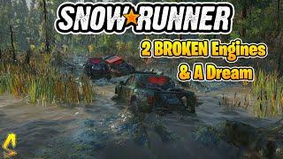 SnowRunner: 2 BROKEN Engines & A Dream | Top Gear Ep. #151