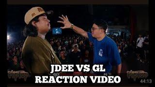 FlipTop - GL vs JDee PRODUCER REACTION