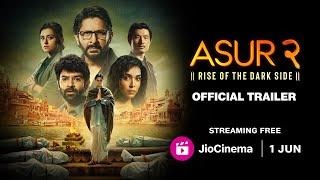 Asur 2 - Official Trailer | JioCinema | Arshad Warsi | Barun Sobti | Streaming Free 1 June