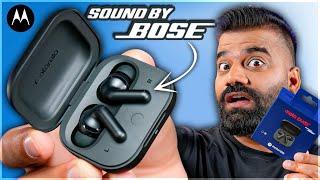 Moto Buds+ Unboxing & First Look - Sound By Bose @₹7,999