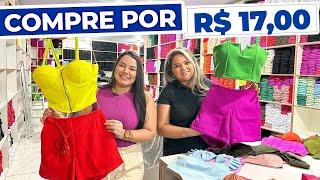 ROUPAS FEMININAS POR R$ 17,00 EM GOIANIA LOJA ENORME ATACADO