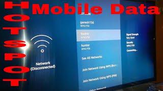 How to Setup Amazon Fire Stick to Mobile Data Hotspot | Connect Amazon Fire Stick to Wifi Hotspot