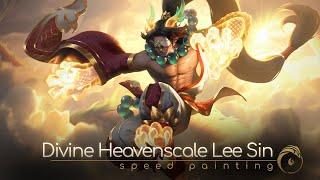 Divine Heavenscale Lee Sin - speed painting