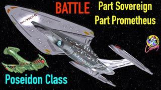 USS Poseidon VS Klingon Negh'Var - Both Ways - Star Trek Starship Battles