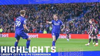 HIGHLIGHTS | CARDIFF CITY vs PETERBOROUGH