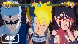 All NEW Boruto Characters Ultimate Jutsus & Awakenings! (4K 60fps) Naruto Storm 4 Next Generations