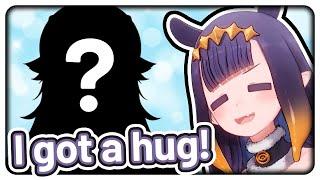 Ina collected a new hug! But this time she couldn't pull off THAT joke 【Hololive EN】