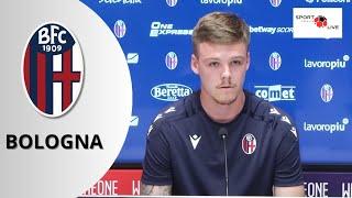 BOLOGNA FC 1909: HOLM nuovo acquisto in conferenza stampa! sentite cosa ha detto nella presentazione