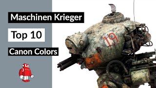 Maschinen Krieger Top 10 Studio Canon Colors with Lincoln Wright