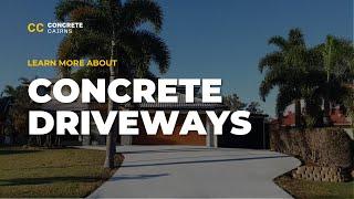 Concrete Driveway Cairns | CC Concrete Cairns