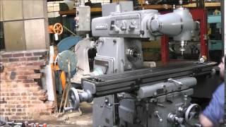 CINCINNATI CINPAK 45 UNIVERSAL MILLING MACHINE  with MOTORIZED OVERARM