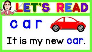 PRACTICE AND LEARN TO READ | CVC WORDS | SENTENCES | READING TUTORIAL FOR KIDS | TEACHER AYA