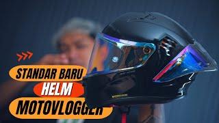 Semoga Gak GHOIB! - Unboxing Mini Review Helm NJS ZX 1R GT, Helmya Motovlogger Banget!!