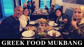 GREEK FOOD MUKBANG AT ANTONIS GRIEKS RESTAURANT MAASTRICHT  | terrie habets