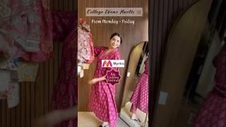 MYNTRA College Wear Short Kurtis ️ #viralvideo #fashion #trendingshorts