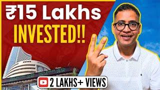 Where did I invest 15 LAKHs? | Is the Market Set for BIG BULL Run? | Rahul Jain Analysis  #profit