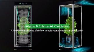 VIVOSUN VGrow Smart Grow Box : Multi-dimensional Airflow Design