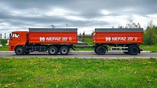 Этот КАМАЗ перевернет рынок! Зерновоз 20 м³ – первый взгляд