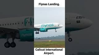 Riyadh to Calicut ||Flynas Landing ||#shorts #aviation #youtubeshorts