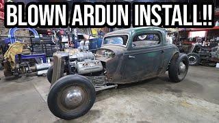 Does Our Fresh Blown Ardun OHV Flathead Fit In The 1933 3 Window Coupe??