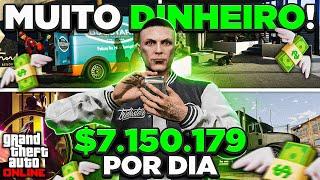 COMO GANHAR MUITO DINHEIRO TODO DIA NO GTA 5 ONLINE