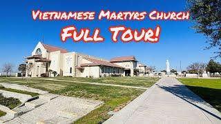 TOURING VIETNAMESE MARTYRS PARISH CHURCH IN SACRAMENTO CALIFORNIA!