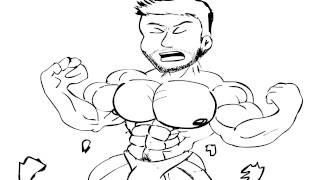 MY MUSCLE GROWTH ANIMATION