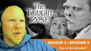 THE TWILIGHT ZONE (1960) | CLASSIC TV REACTION | Season 2 Ep. 6 | Eye of the Beholder