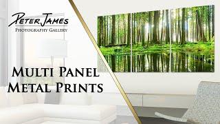 MULTI PANEL METAL PRINTS - Extra Large Wall Art by Peter James