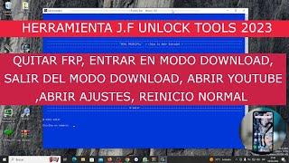 NUEVA Herramienta J.F UNLOCK Tool 2023 Gratis