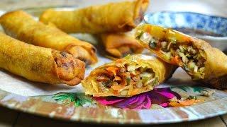 Crispy Sweet Chilli Spring Rolls | DUMPLING SISTERS