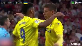 HONDUREÑO CHOCO LOZANO ANOTÓ ESTE GOLAZO AL ATLÉTICO DE MADRID