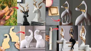 Unique 4 Easy Craft Ideas • 4 Cement Craft Ideas • 4 Showpiece Craft • Cardboard craft ideas
