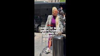 Video shows Sean 'Diddy' Combs' family back at court