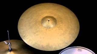 SOLD Vintage 1950s K Zildjian Istanbul Old Stamp 20" Sizzle Cymbal THIN