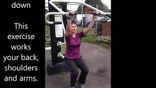 How to use outdoor park gym equipment Part 1