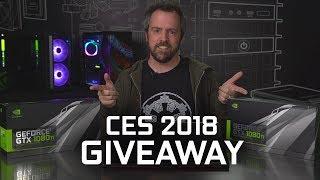 Win an MSI Gaming Laptop or 1080 Ti! CES 2018 Giveaway!