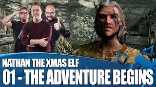 Let's Play Skyrim Special Edition - The Adventures of Nathan The Xmas Elf (Ep01)