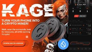 CHIRP KAGE New FREE Project on Phone! First DePIN & GAME on SUI - Guide Download Now Start Earning 