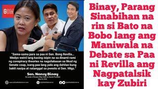 Binay, Pinagtawanan nga ba Kabobohan ni Bato na Nagsabi Paa ni Revilla ang Sanhi ng Zubiri Ouster?